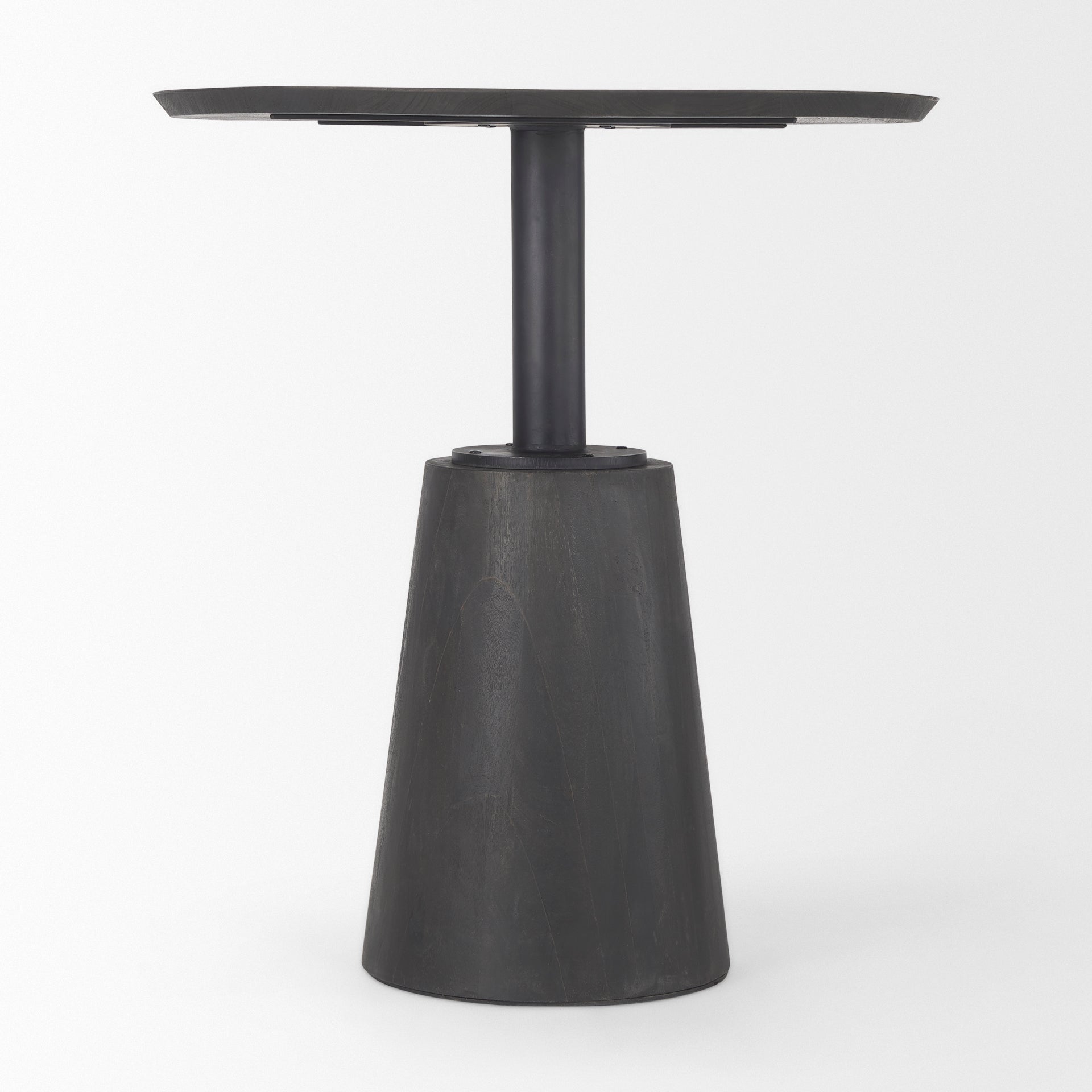 Maxwell Bistro Table Black-Brown Wood - dining-table