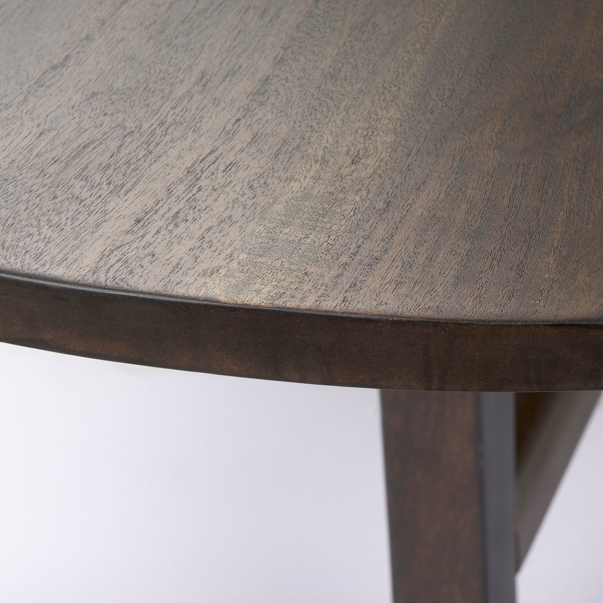 Viktor Dining Table Dark Brown Wood | 94L - dining-table