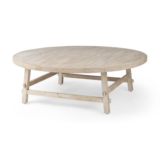 Rosie Coffee Table Blonde Wood | 48’’ - coffee-tables