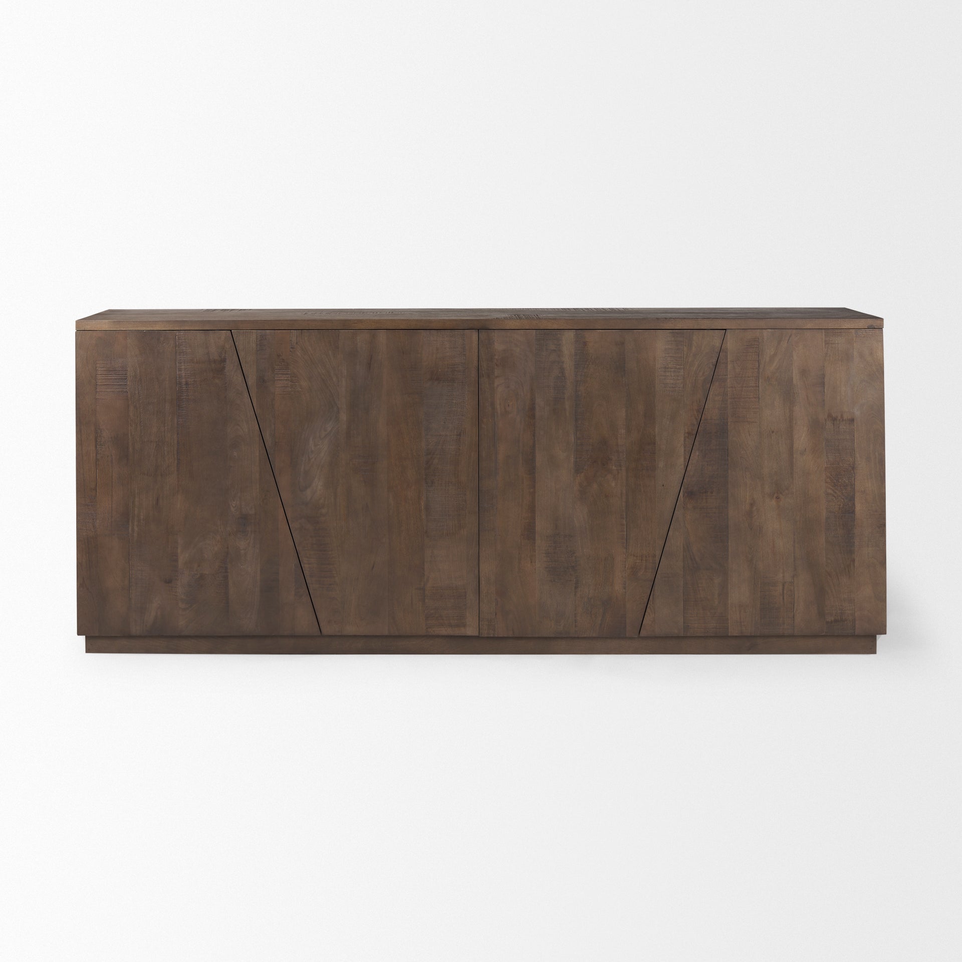 West 82.0L x 18.0W x 34.0H Wooden Angular Sideboard
