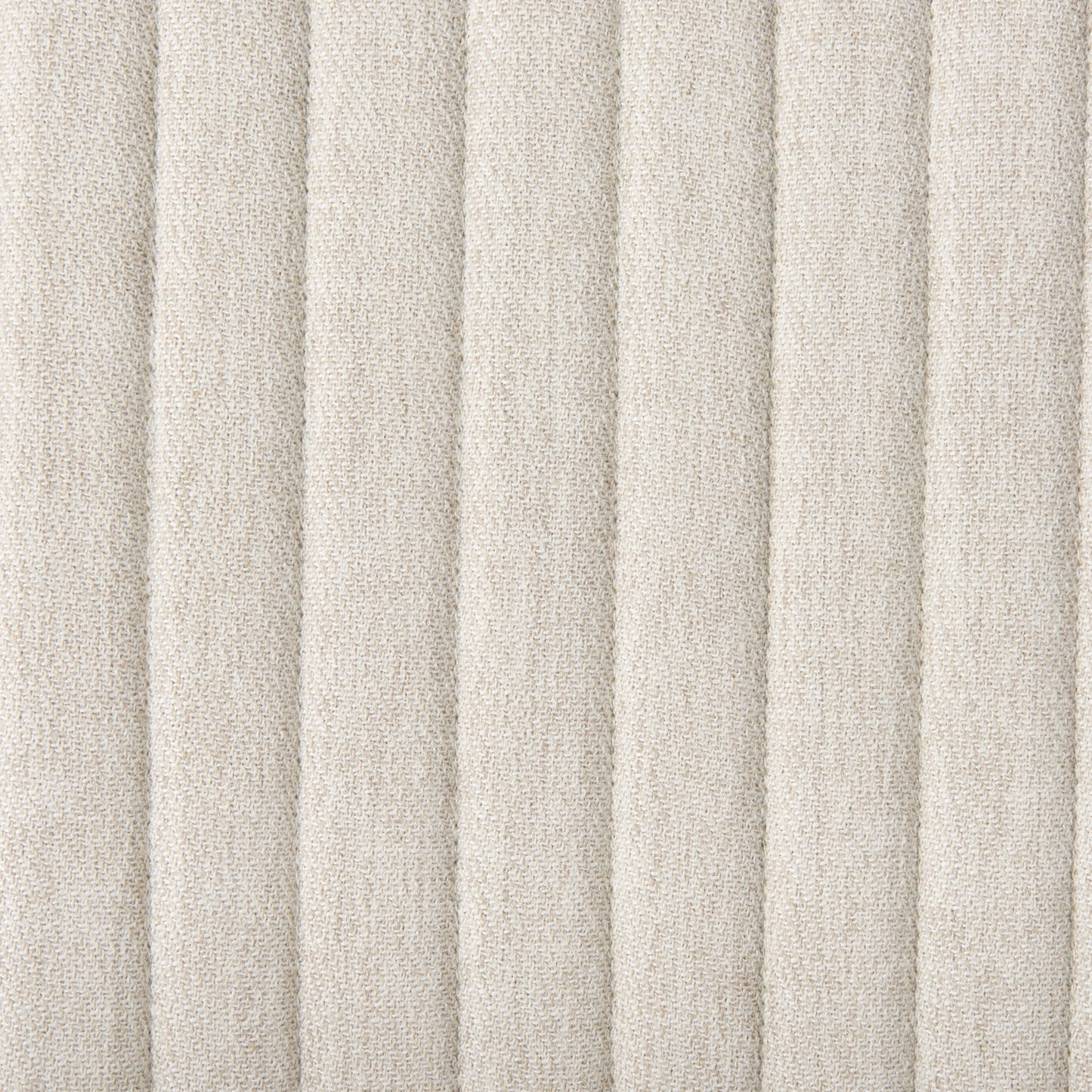 Tahoe Cream Fabric and Black-Brown Wood Dining Chair