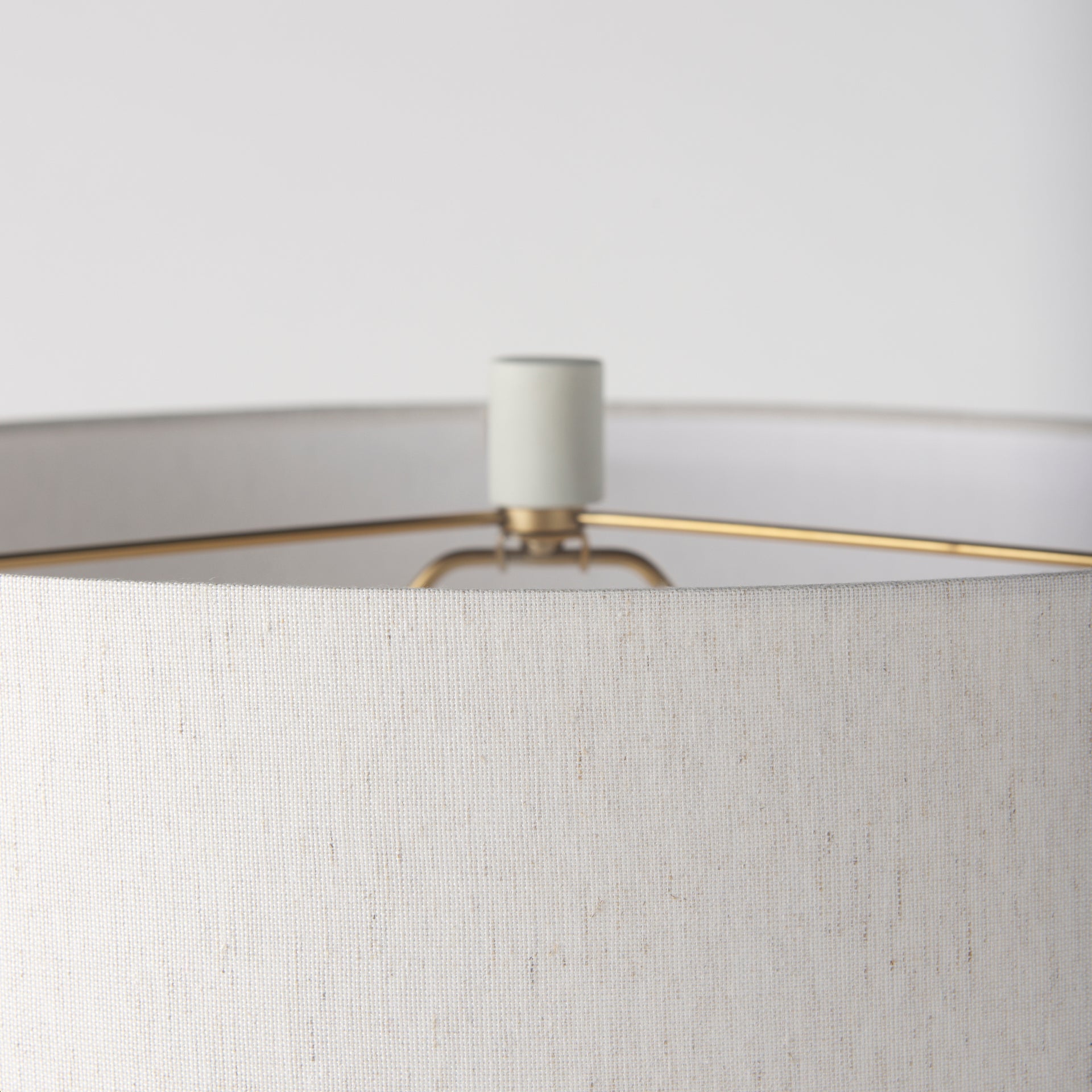 Javier Table Lamp Light Base | Cream Shade - table-lamps