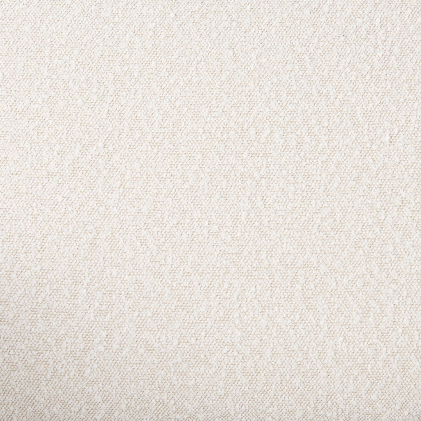 Kopari 30.1L x 30.5W x 37.2H White Boucle Fabric W/Dark Brown Wood Accent Chair