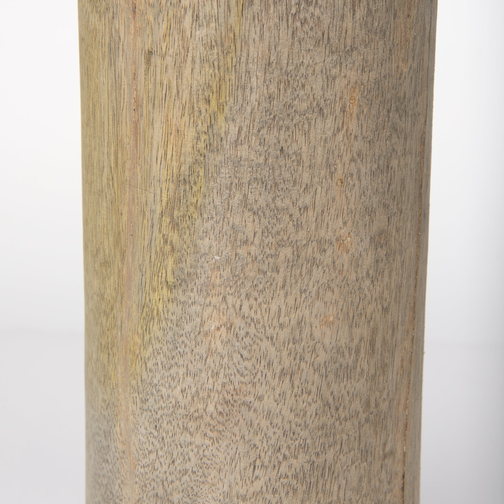 Knox Large Gray-Wash Wood Decorative Object