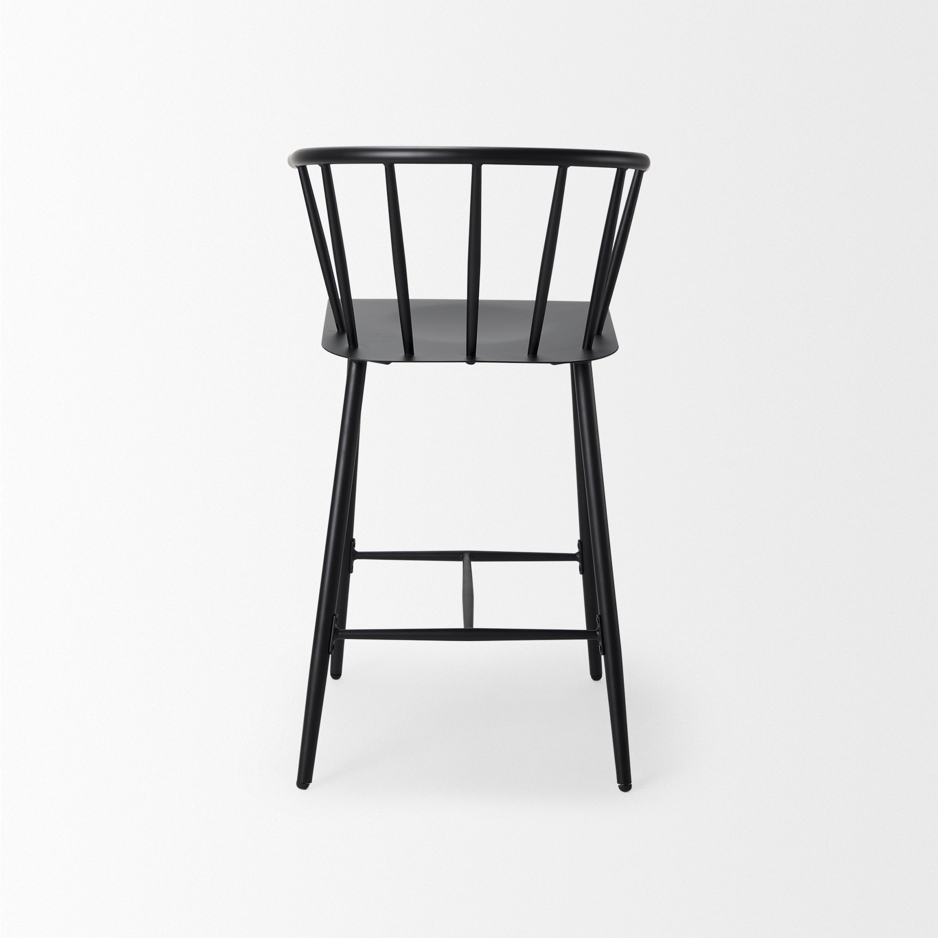 Colin Bar Counter Stool Black Metal | Counter - bar-stools