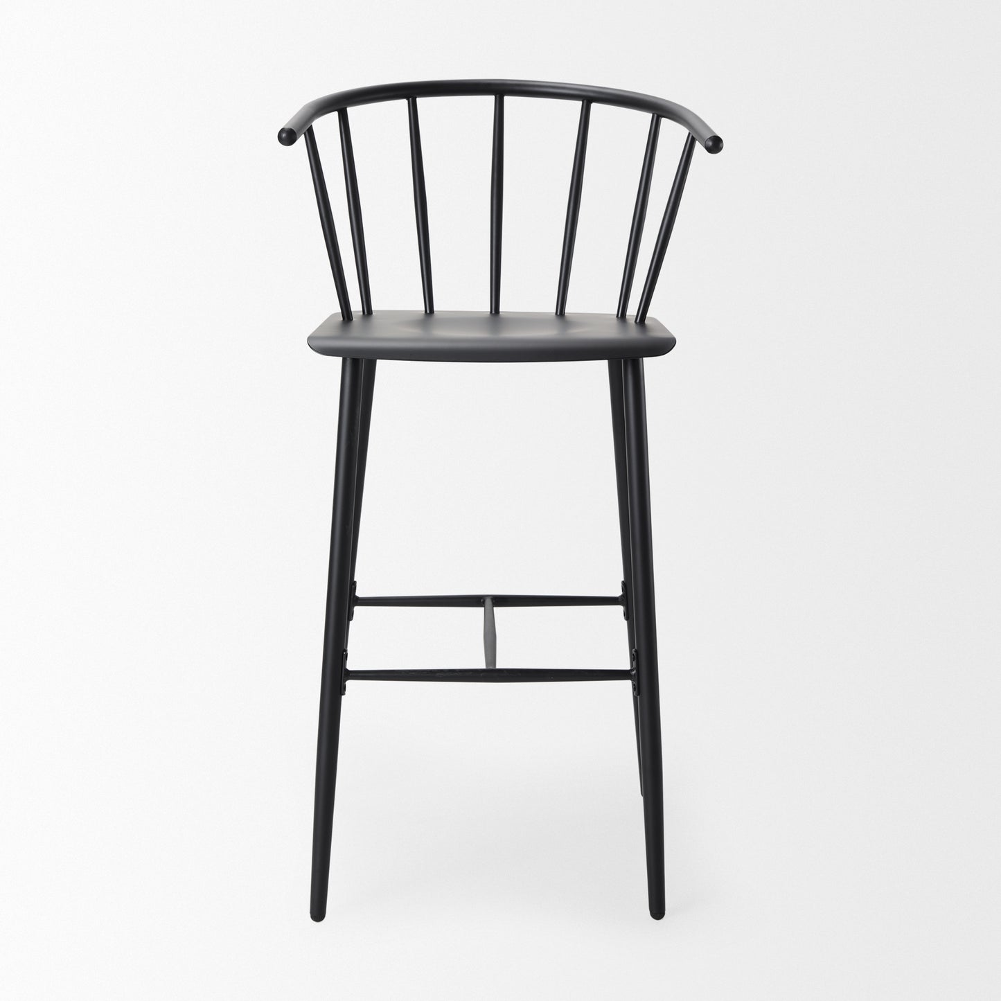 Colin Bar Counter Stool Black Metal | Bar - bar-stools