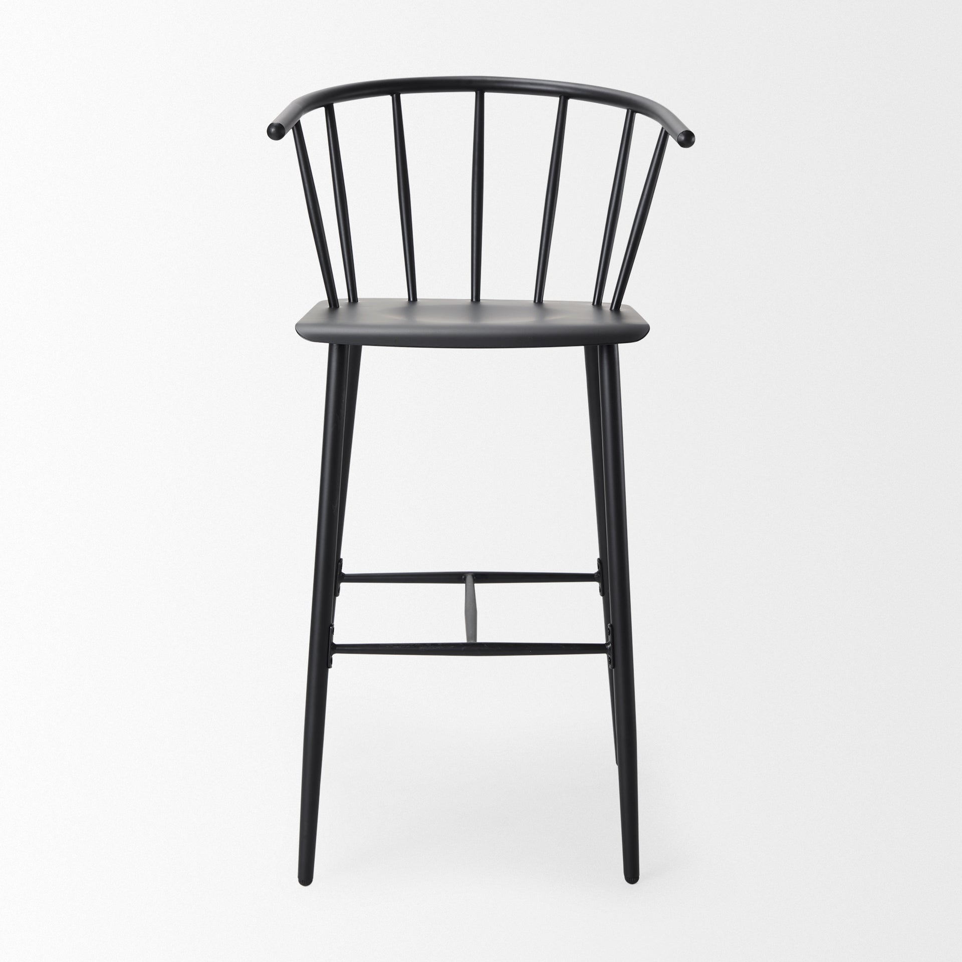 Colin Bar Counter Stool Black Metal | Bar - bar-stools