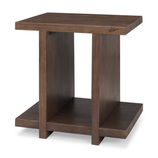 Nohr Accent Table Medium Brown - end-and-side-tables