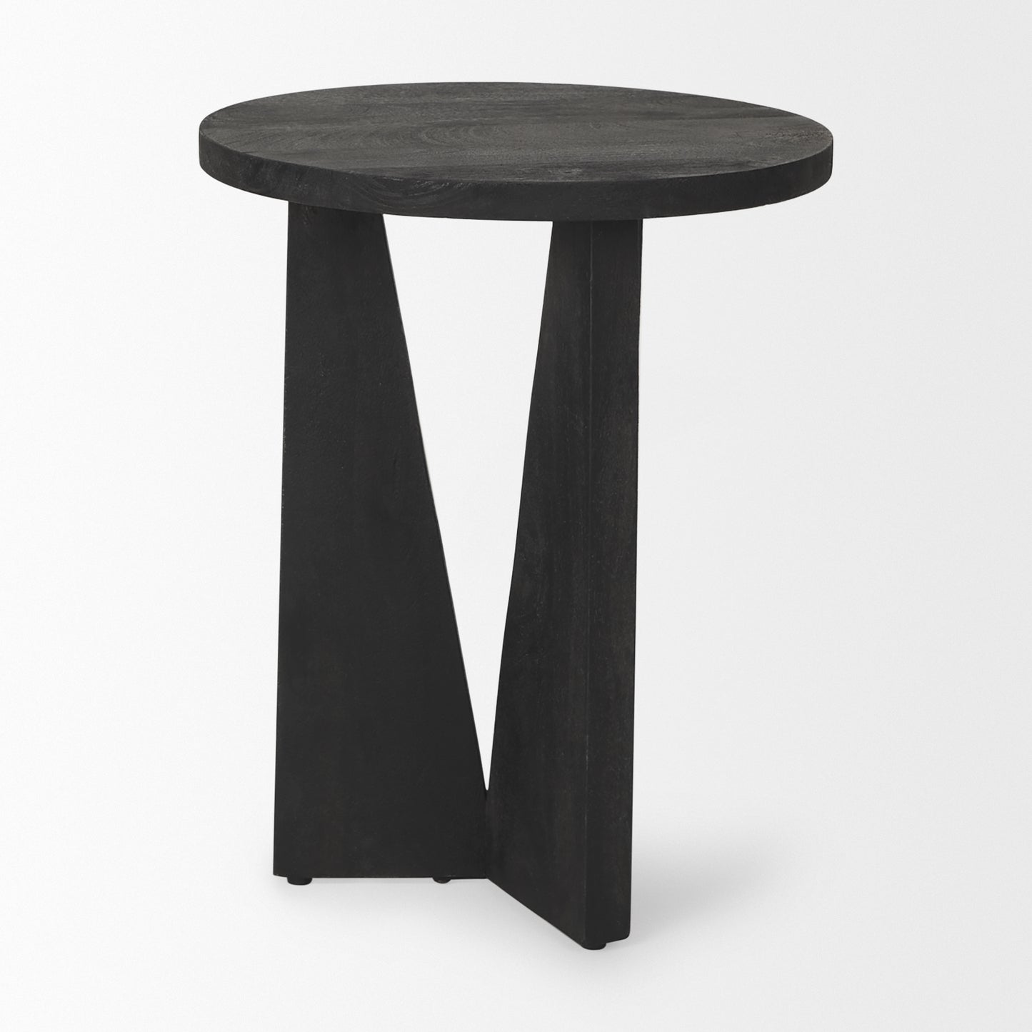 Mattius Accent Table Black Wood - accent-tables