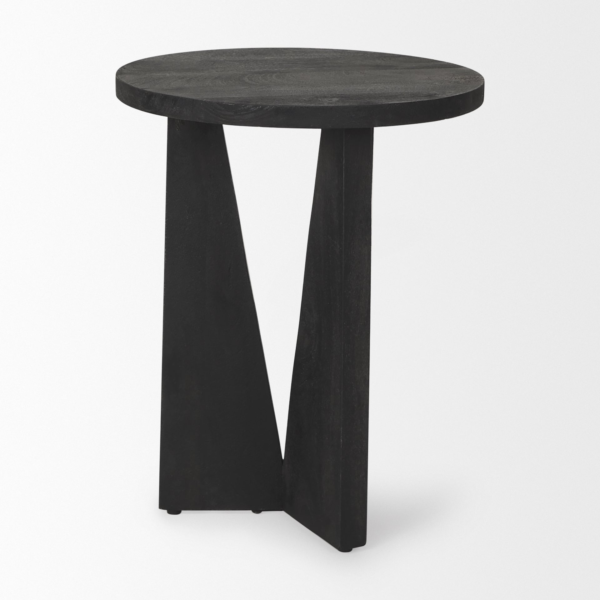 Mattius Accent Table Black Wood - accent-tables