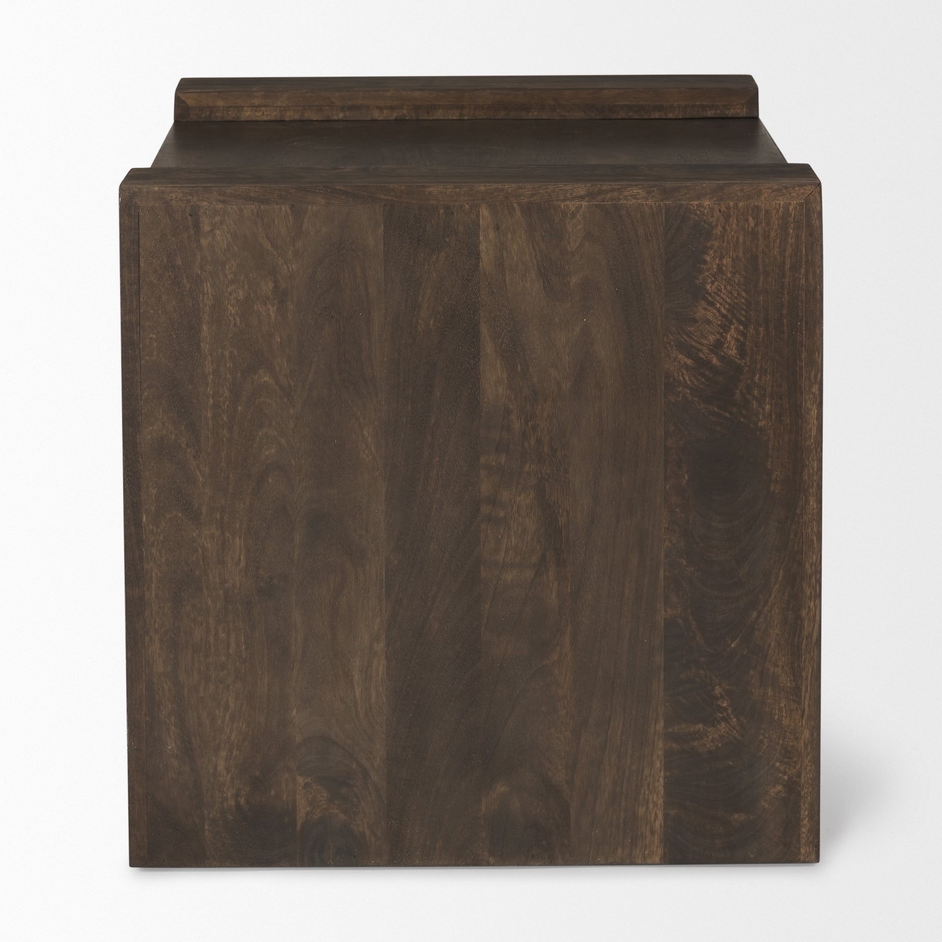 Athelia Accent Table Dark Brown Wood - accent-tables