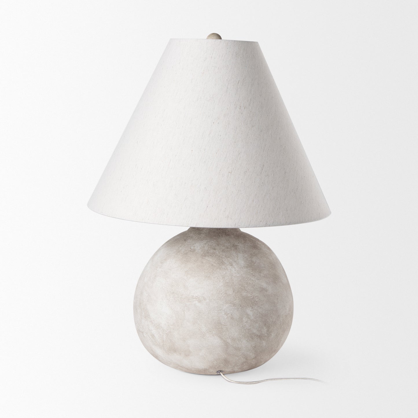 Mehdi Cream Ceramic Table Lamp
