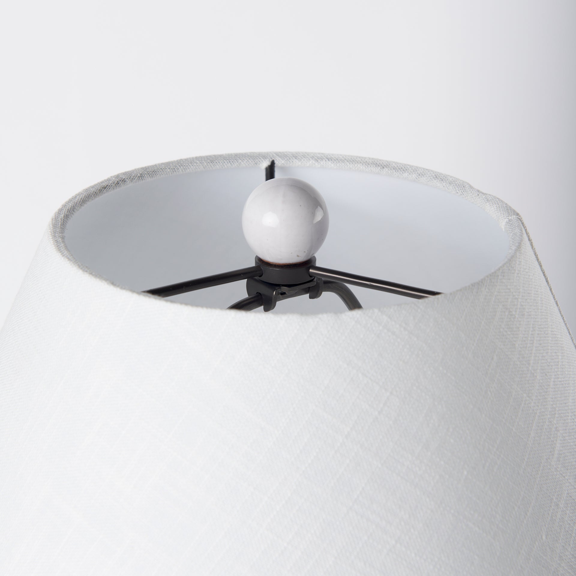 Mehdi Table Lamp White Ceramic - table-lamps