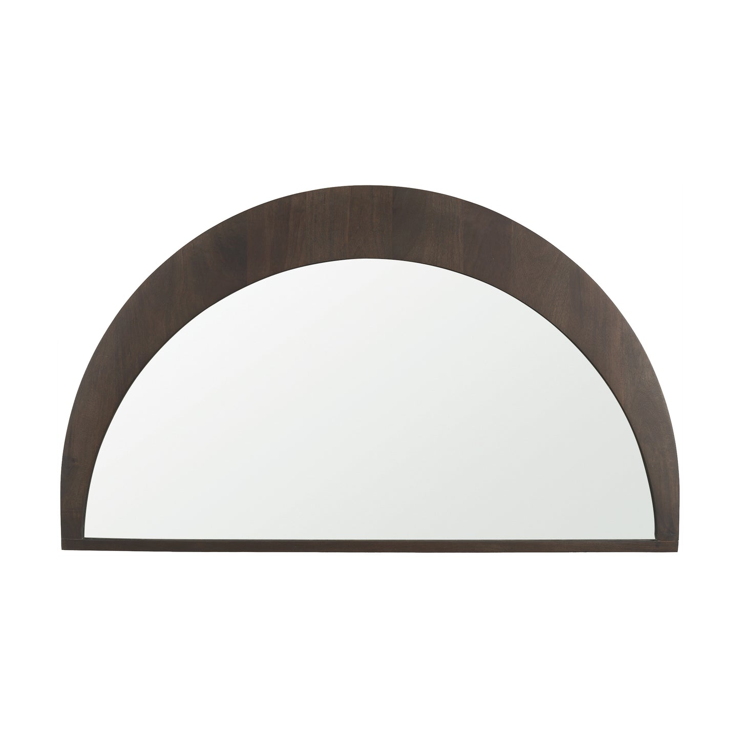 Celeste Dark Brown Wood Large Mirror