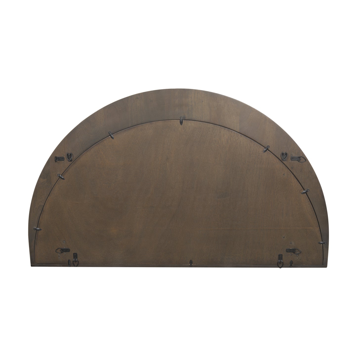 Celeste Dark Brown Wood Large Mirror