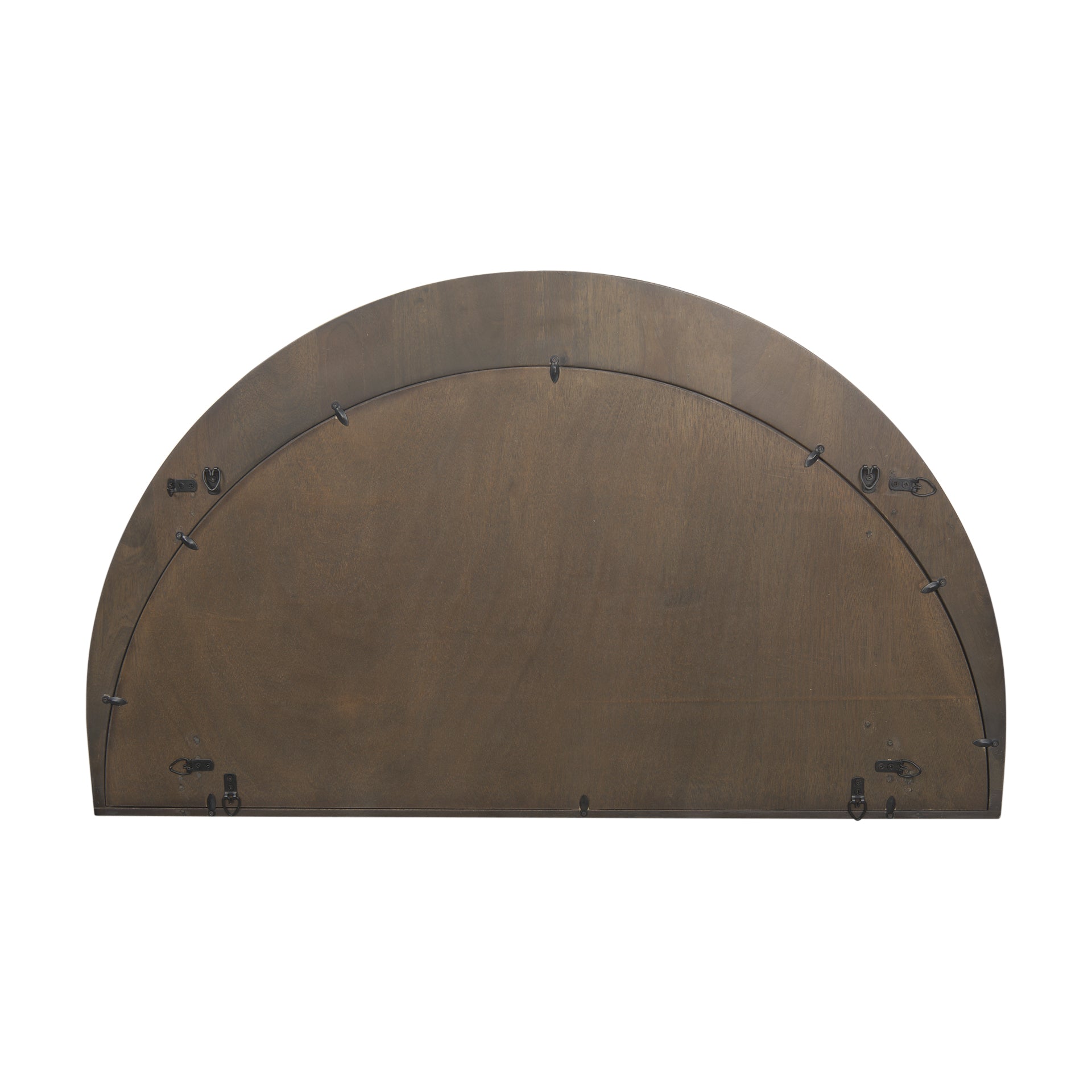 Celeste Dark Brown Wood Large Mirror