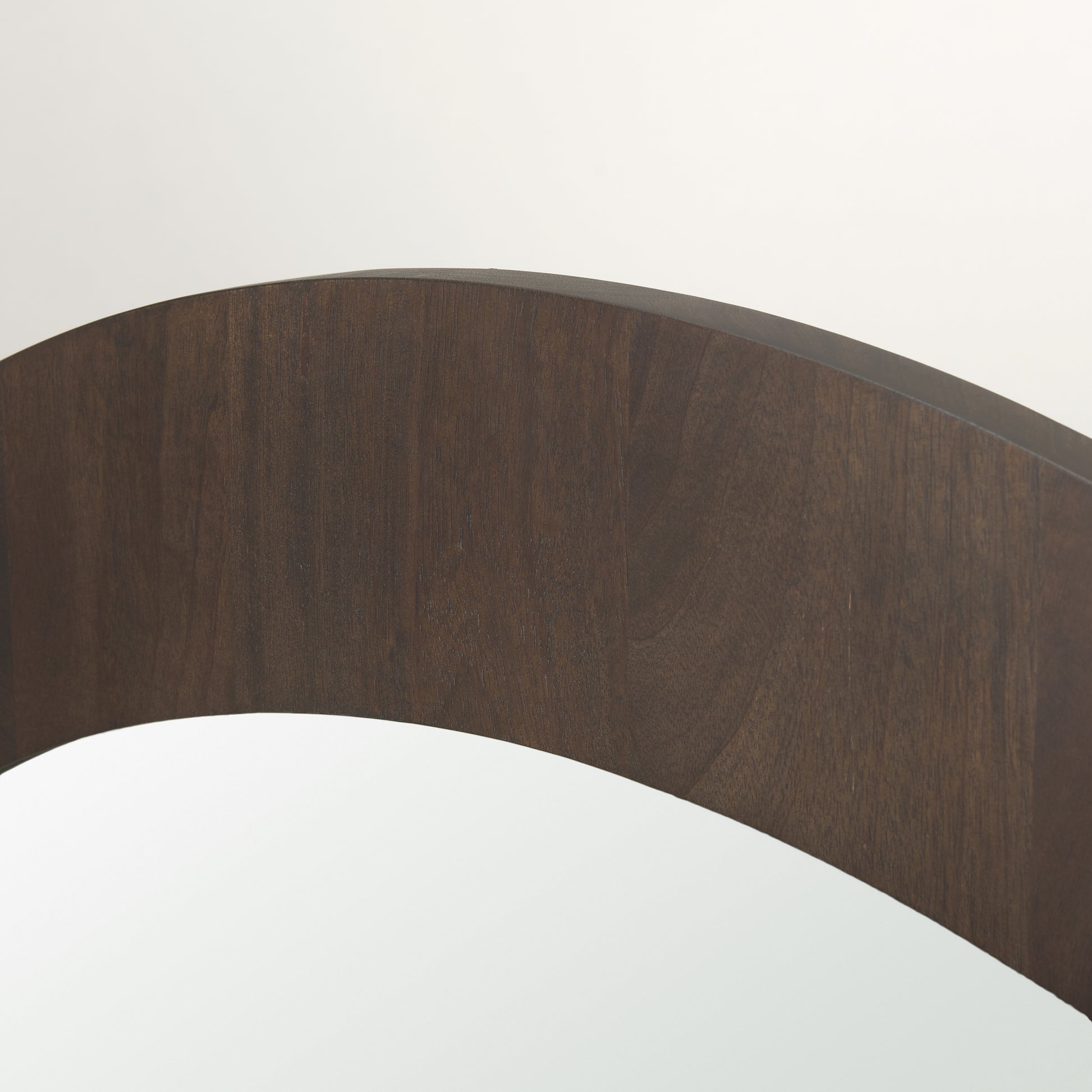 Celeste Dark Brown Wood Large Mirror
