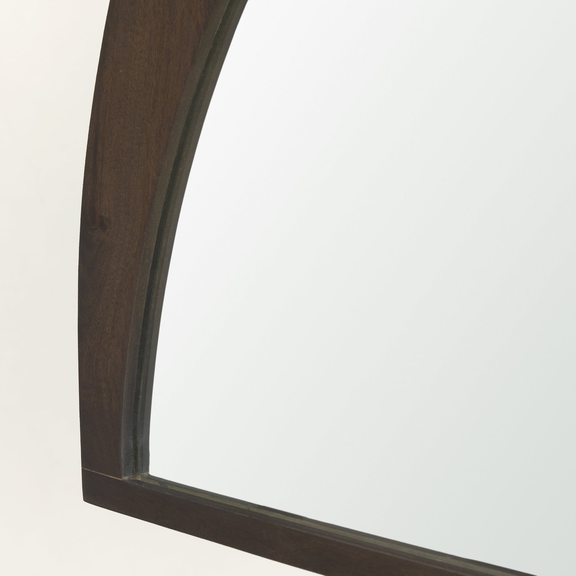 Celeste Dark Brown Wood Large Mirror
