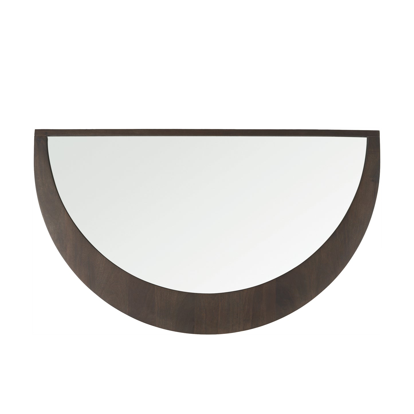 Celeste Dark Brown Wood Large Mirror