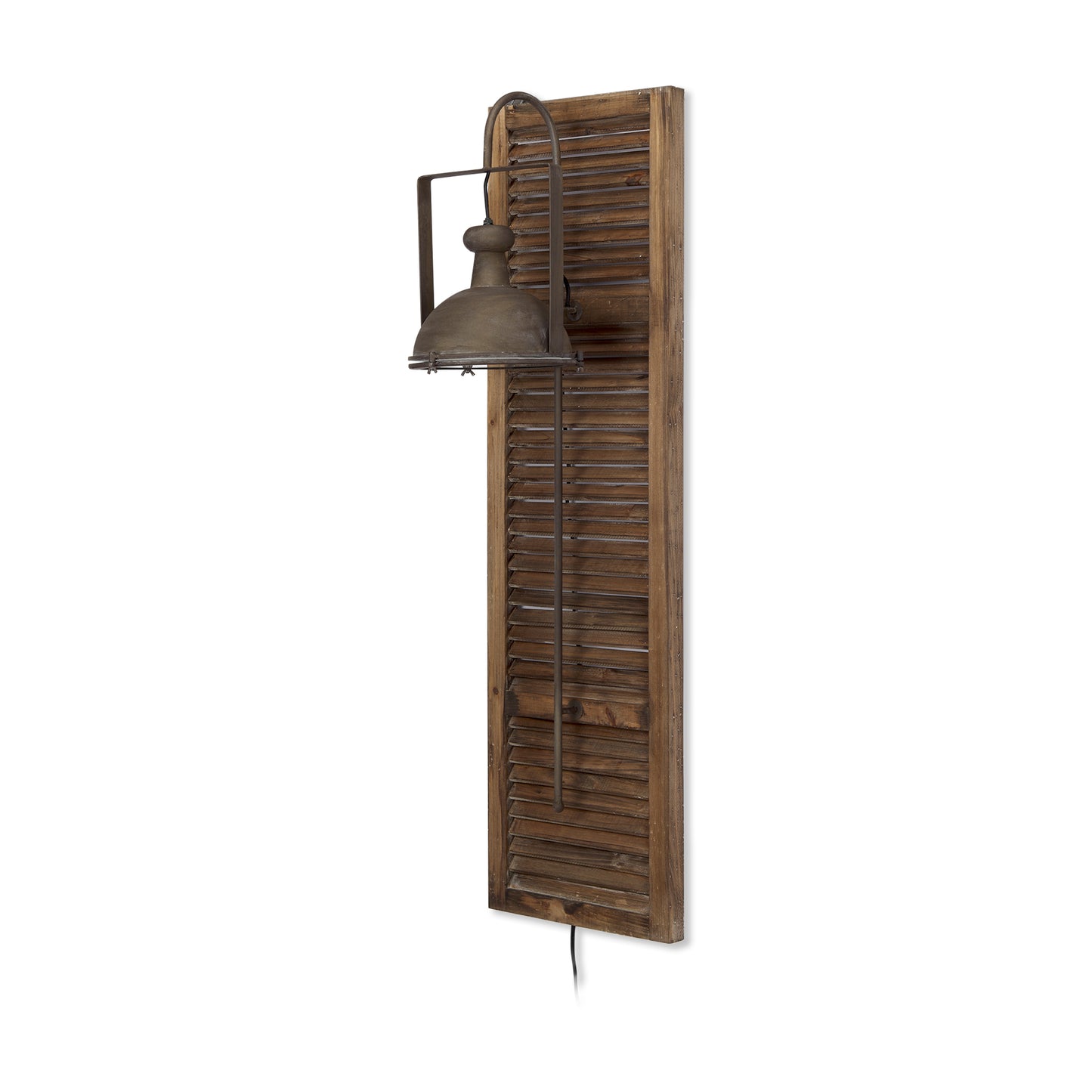 Tiposo Wall Sconce Brown Wood | Copper Metal - wall-fixtures