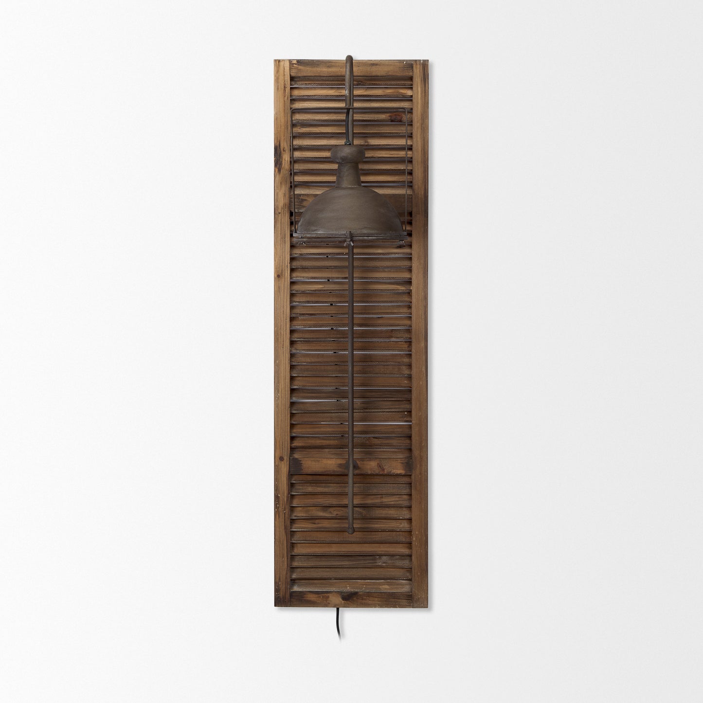 Tiposo Wall Sconce Brown Wood | Copper Metal - wall-fixtures