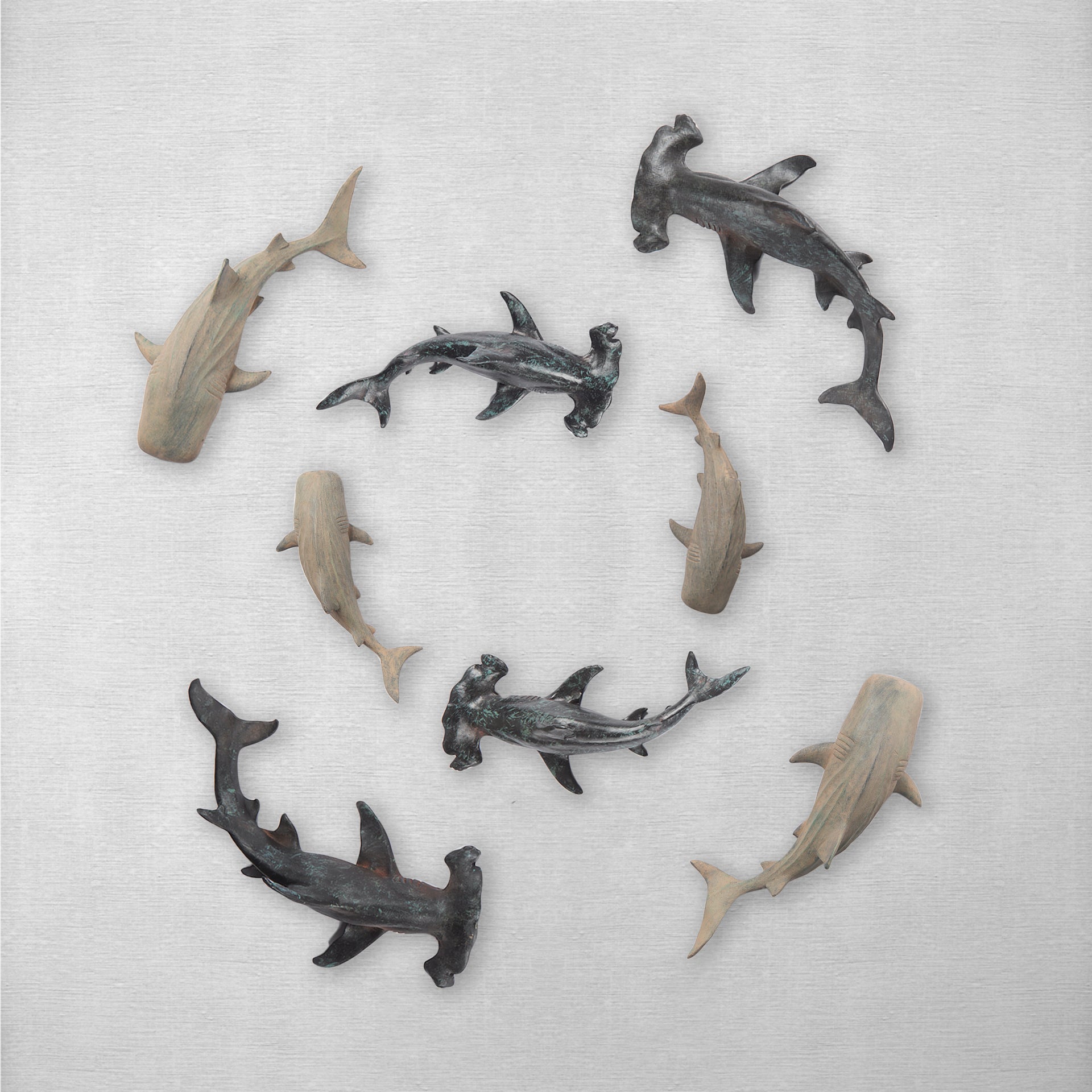 Willa Wall Decor Gray Resin | 13L - alternative-wall-decor