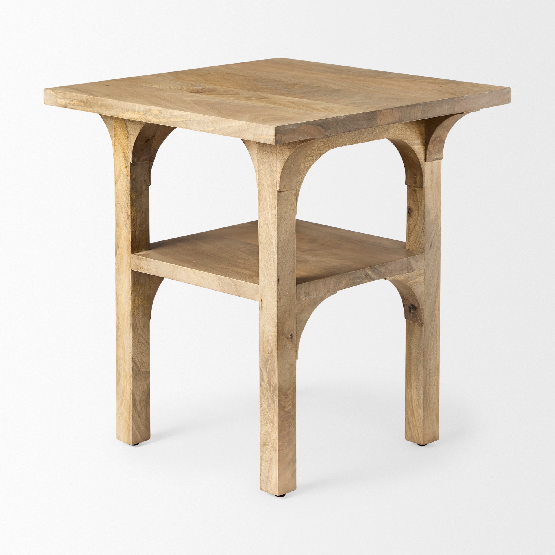 Candace Accent Table Light Wood | Bridge Accent - accent-tables