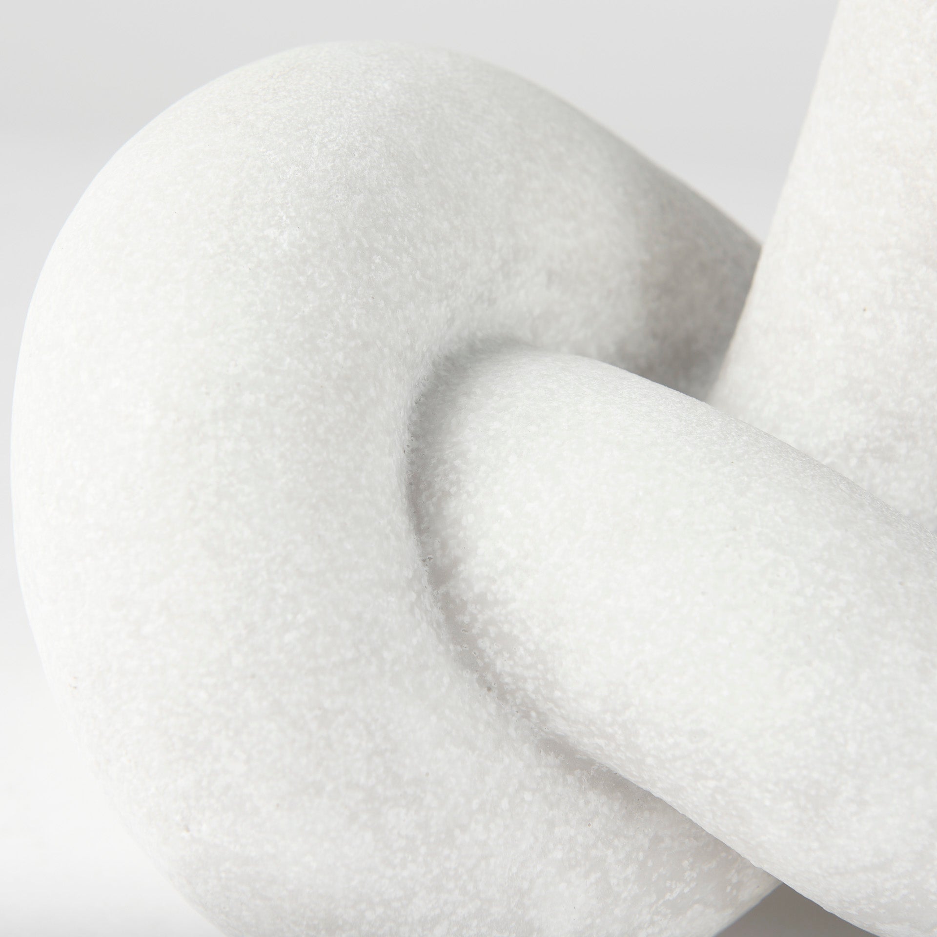 Otto Granite Resin Small Knot Sculpture Decorative Object