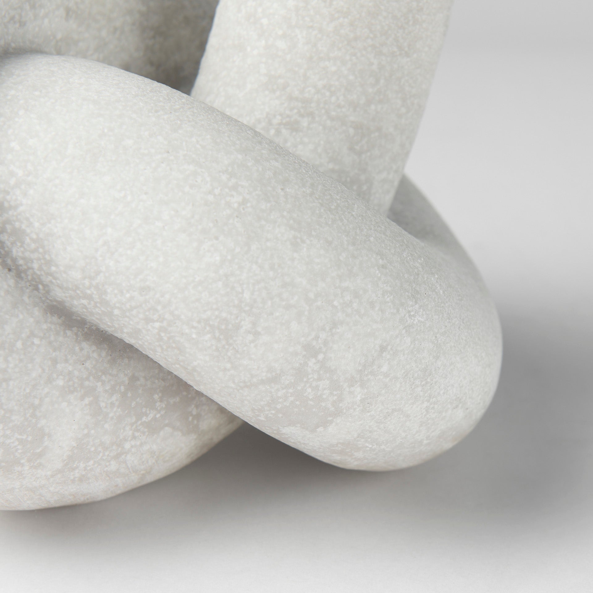 Otto Granite Resin Small Knot Sculpture Decorative Object