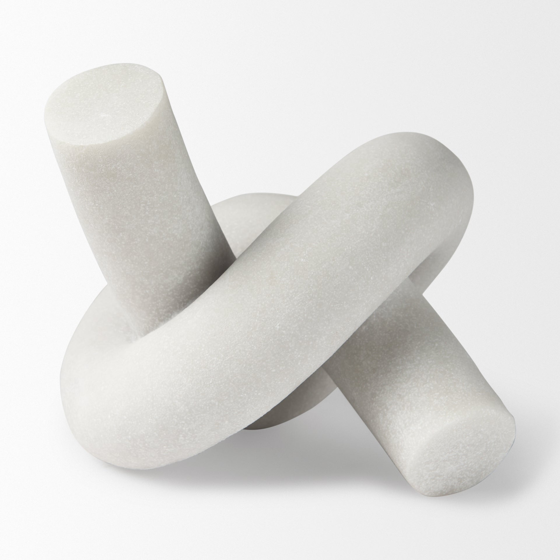 Otto  Granite Resin Large Knot Sculpture Decorative Object