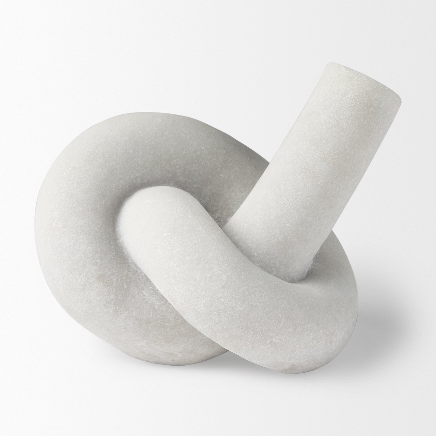 Otto  Granite Resin Large Knot Sculpture Decorative Object