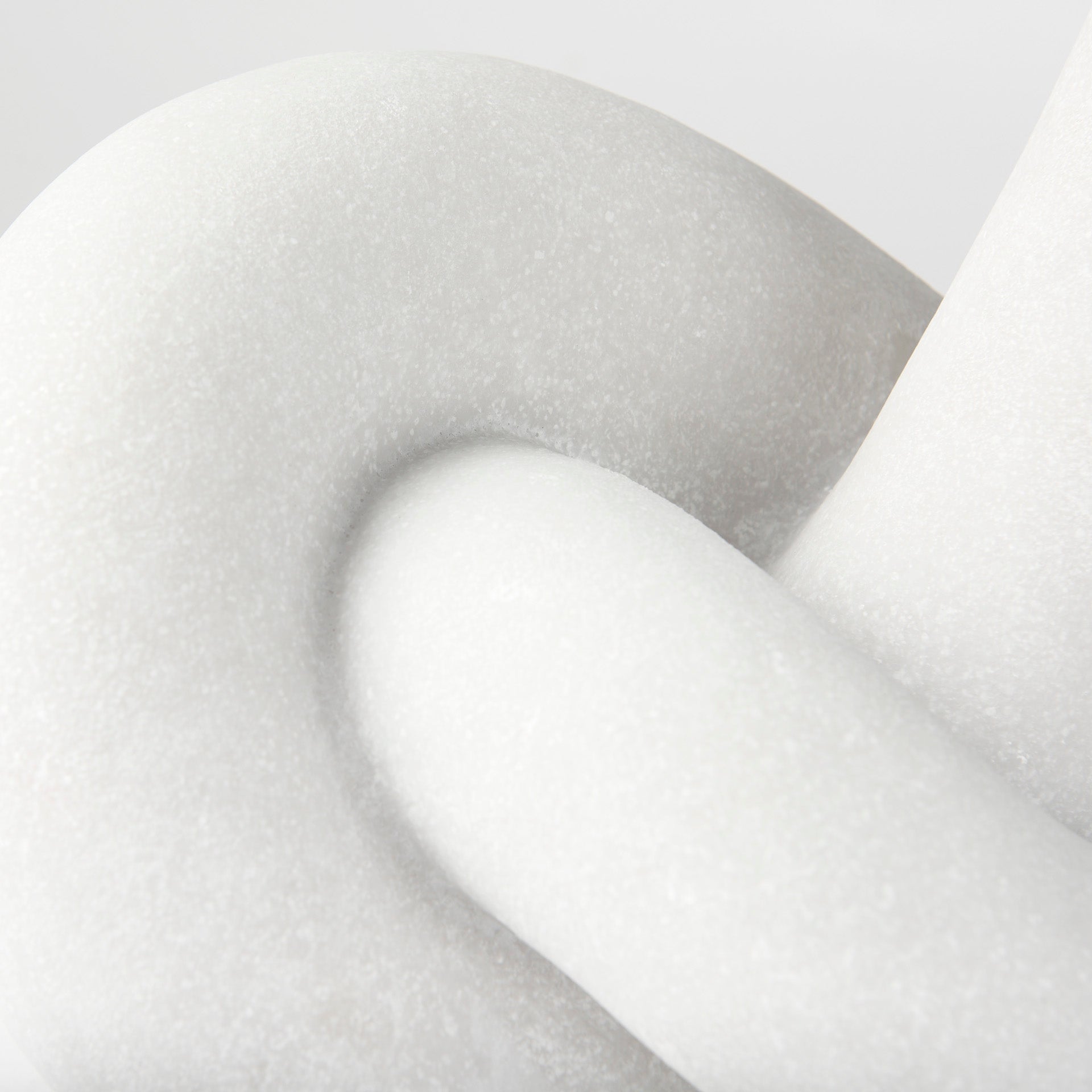 Otto  Granite Resin Large Knot Sculpture Decorative Object