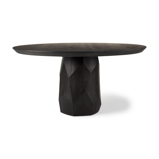 Fitzgerald Dining Table Brown Wood - dining-table