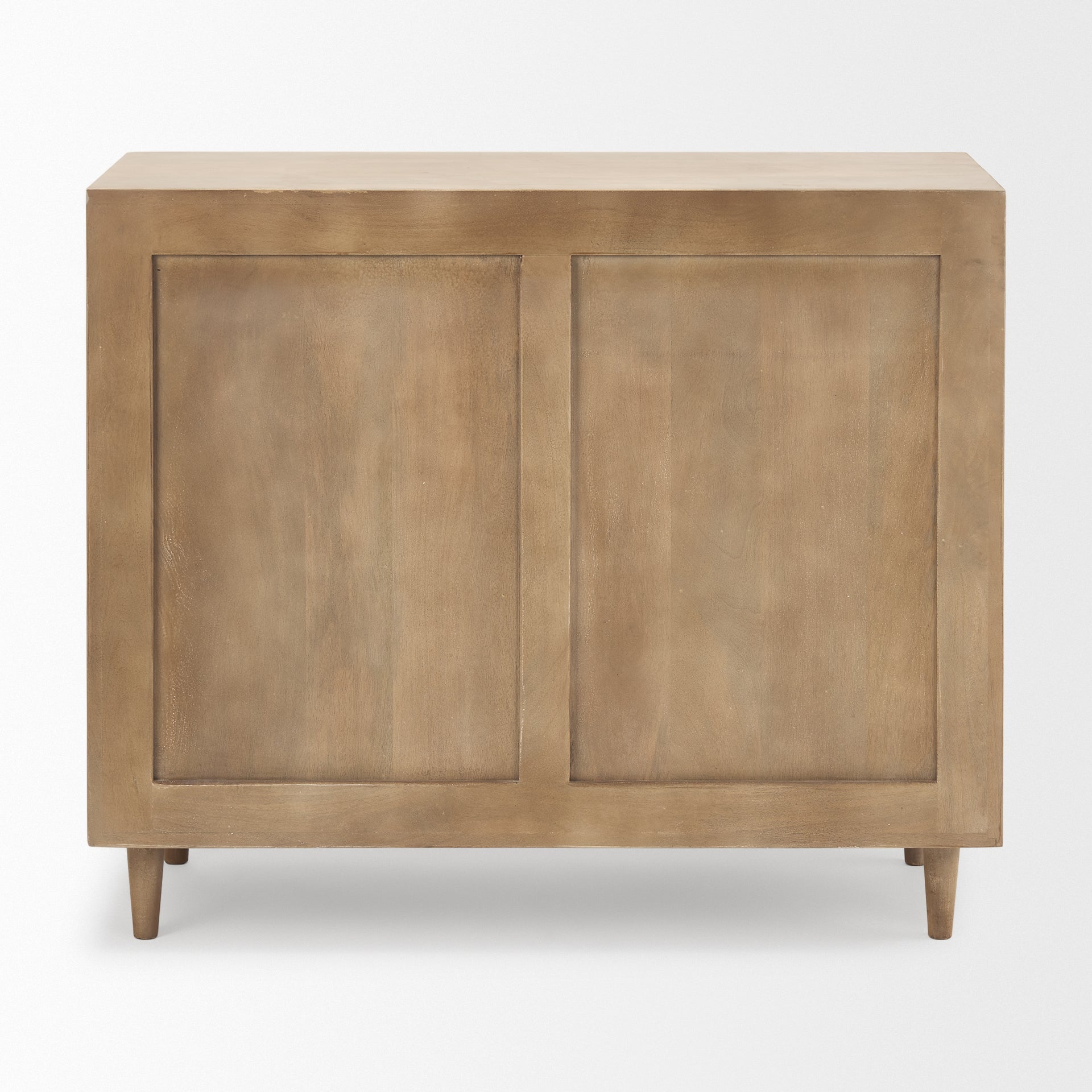 Tucker Accent Cabinet Light Brown Wood | 2 Door - acc-chest-cabinets