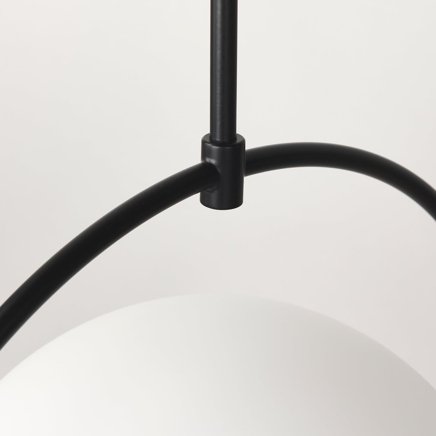 Farrah Pendant Light Matte Black Metal - pendant-light