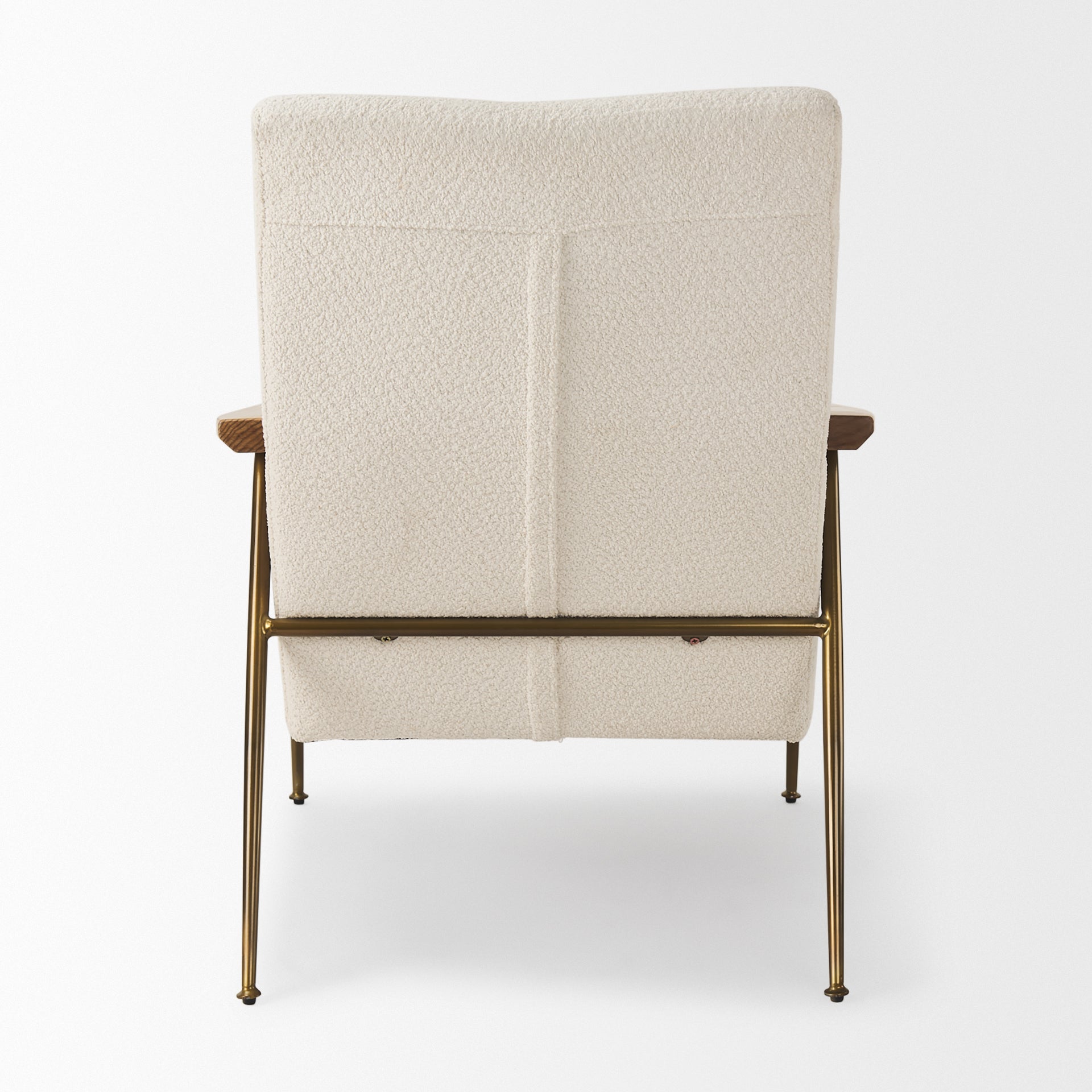 Grosjean Accent Chair Cream Boucle - accent-chairs