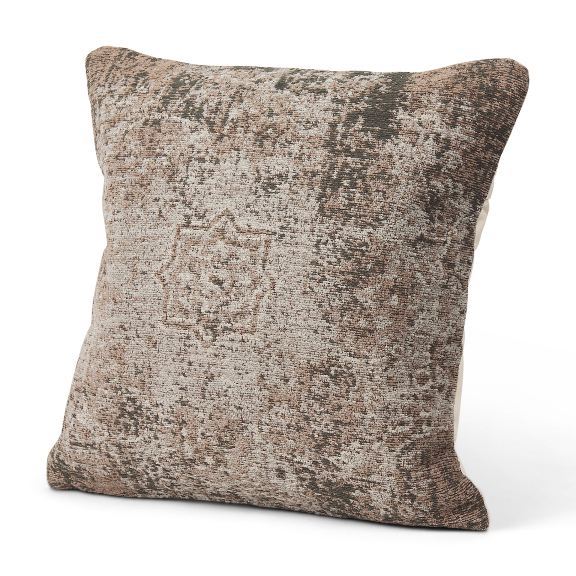 Khloe 20x20 Taupe Square Pillow Cover