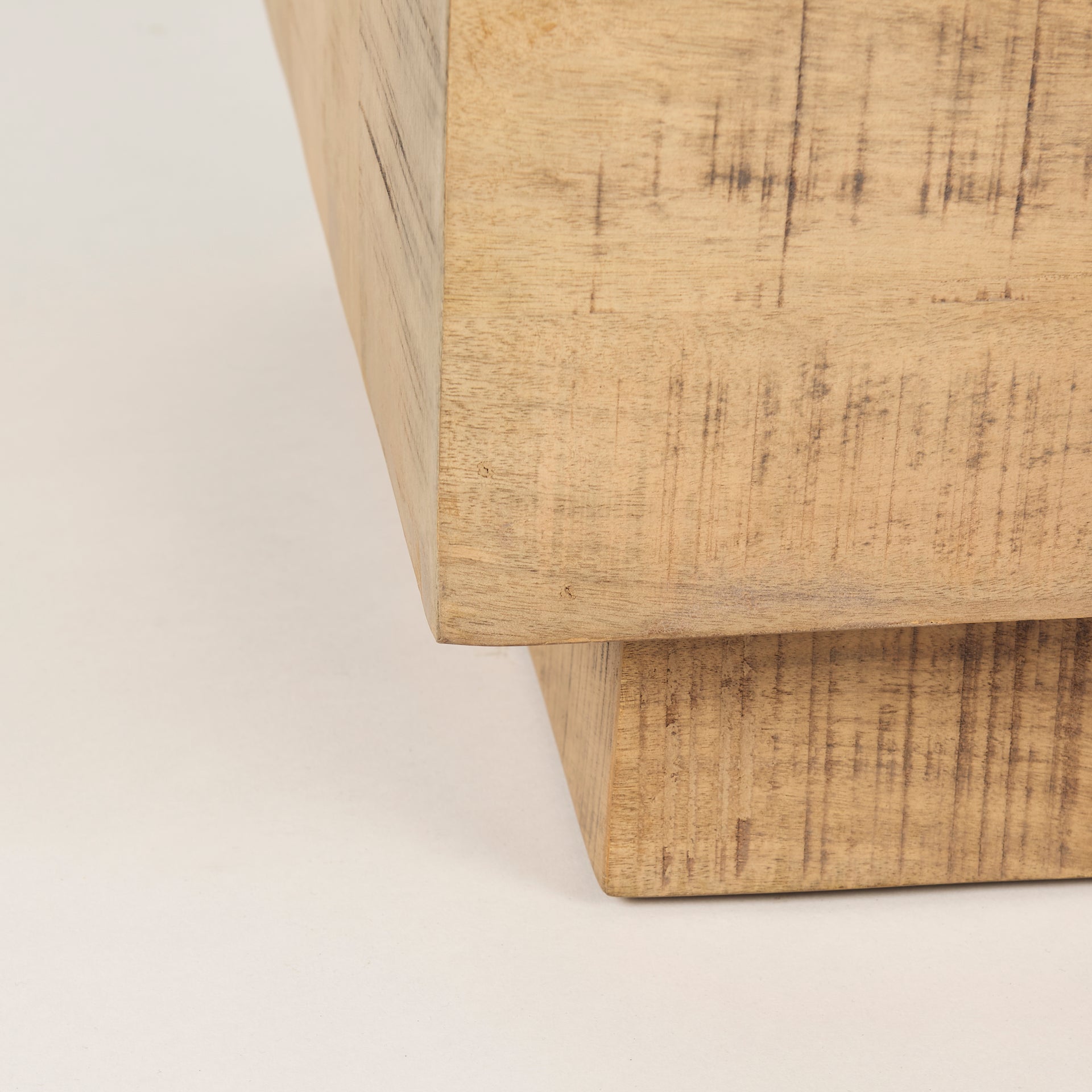 Hayden End Side Table Light Brown Wood | 11’’ Square - end-and-side-tables