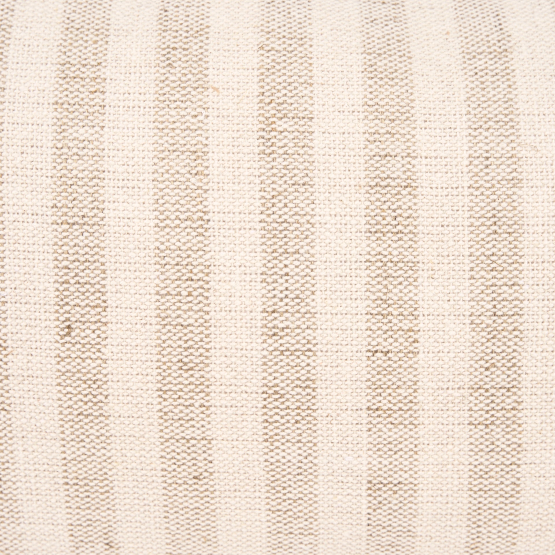 Jace 16x28 Cream w/ Beige Stripe Lumbar Decorative Pillow Cover