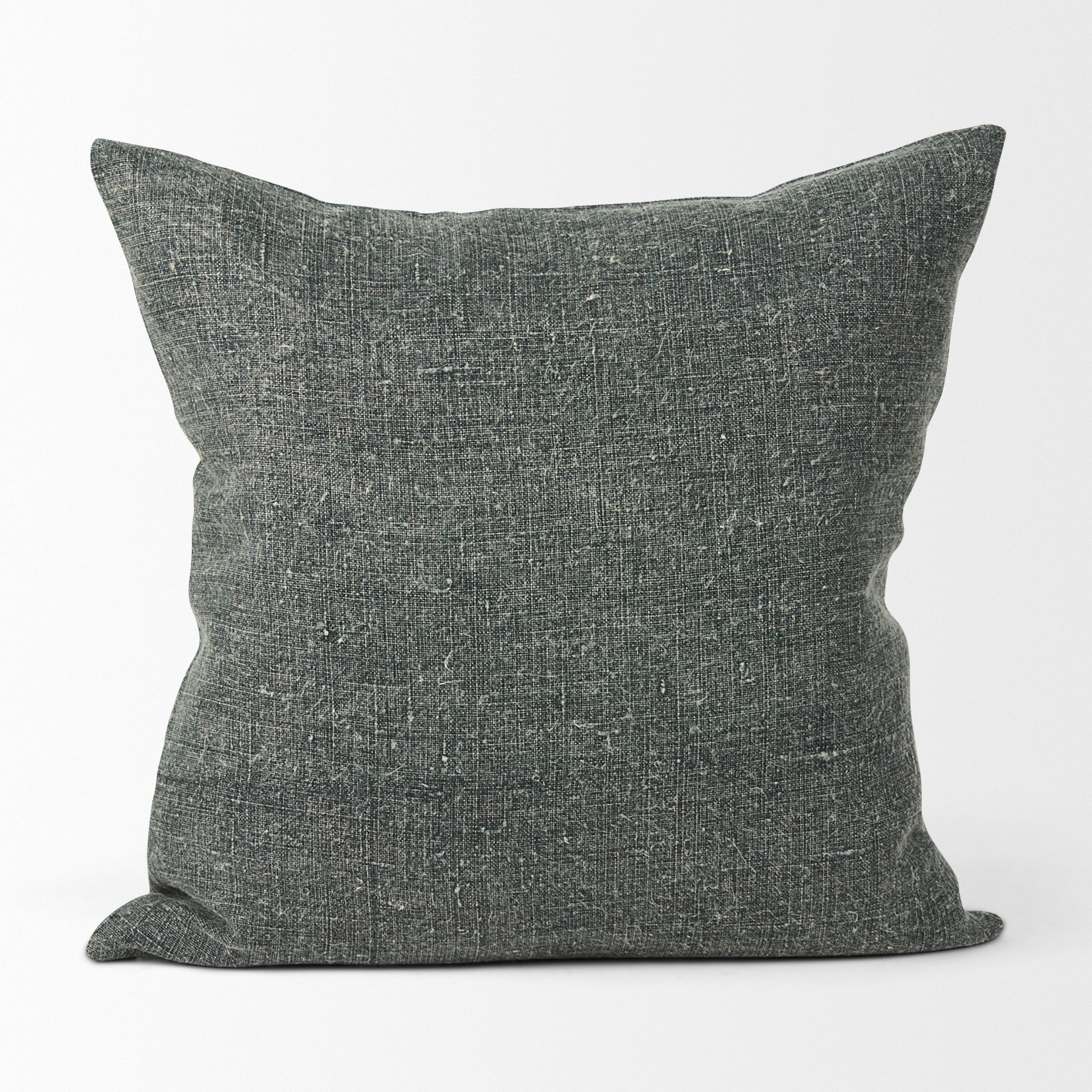 Jack Green Linen Square Decorative Pillow Cover
