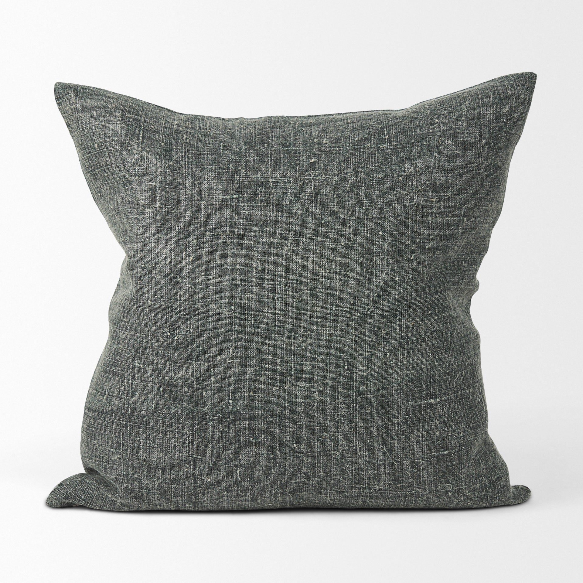 Jack Green Linen Square Decorative Pillow Cover