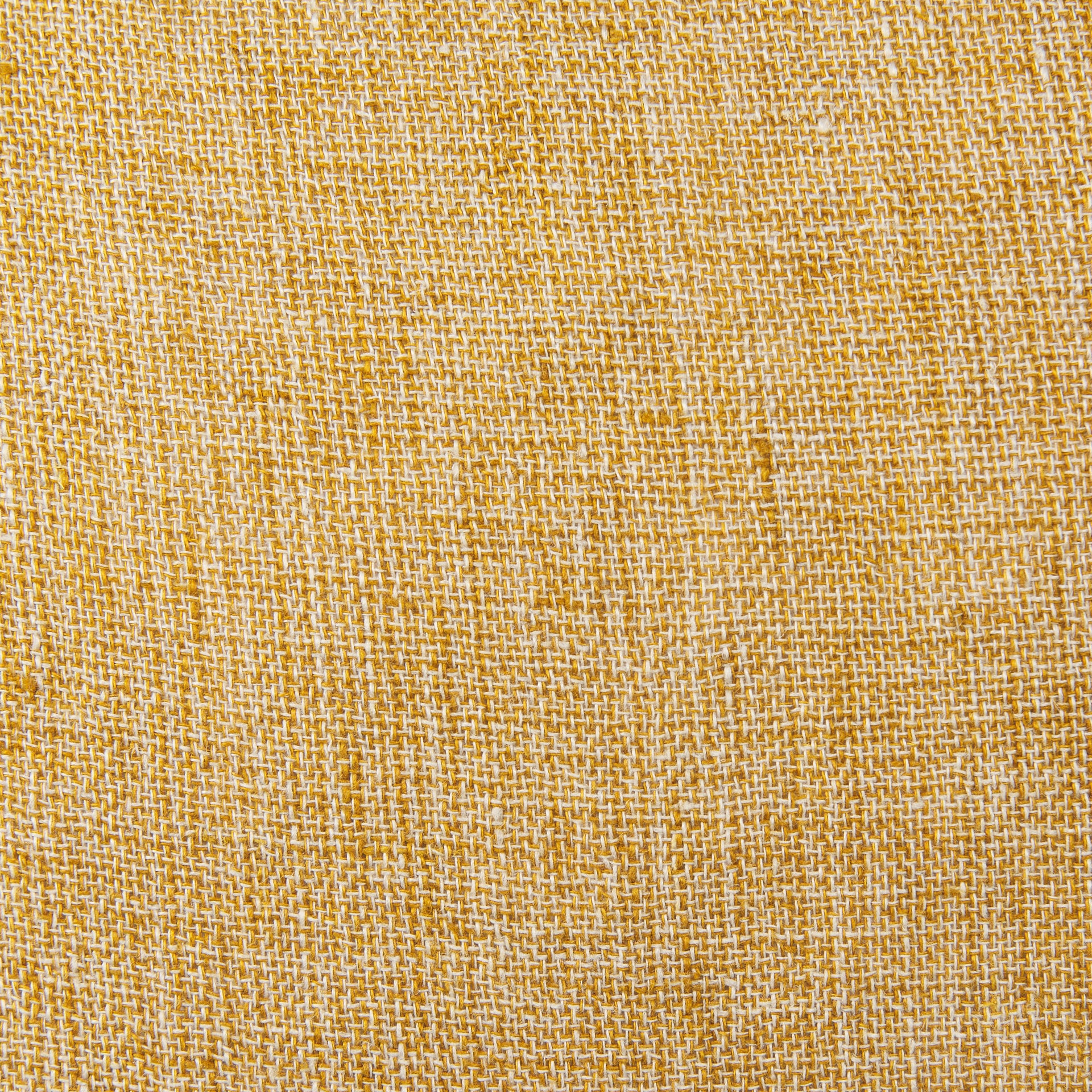 Jacklyn 22x22 Mustard Linen Square Decorative Pillow Cover