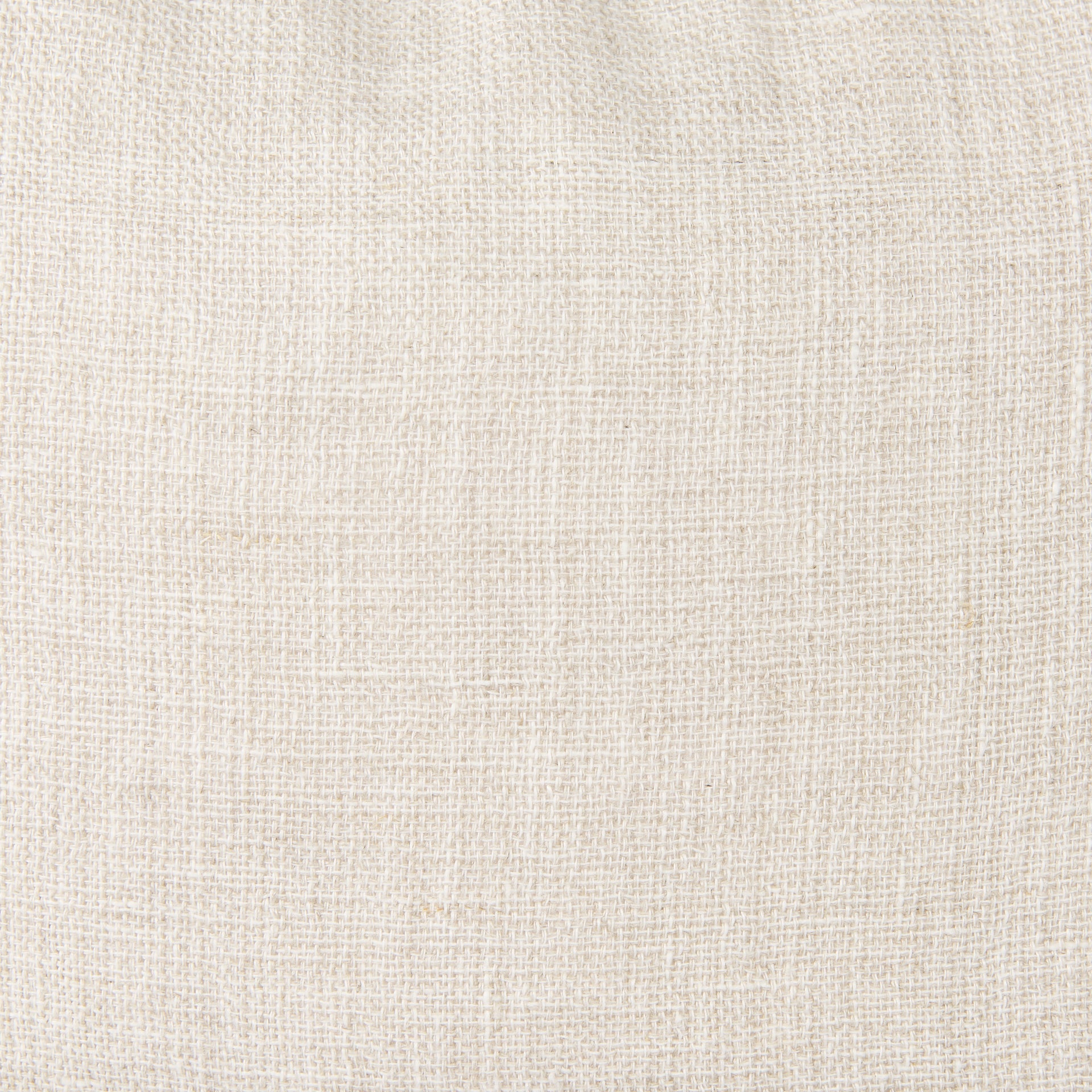 Jacklyn 22x22 Cream Linen Square Decorative Pillow Cover