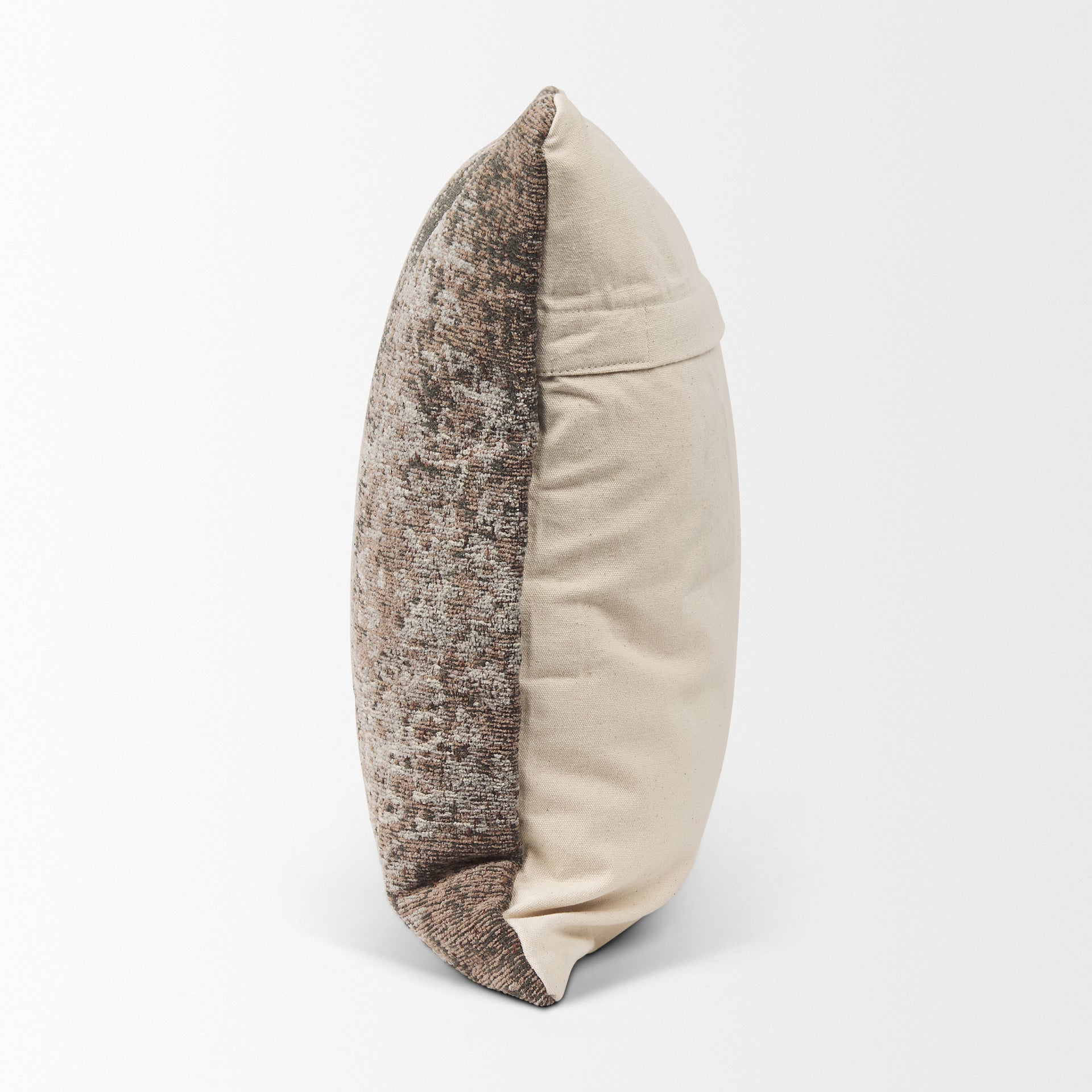 Khloe 20x20 Taupe Square Pillow Cover