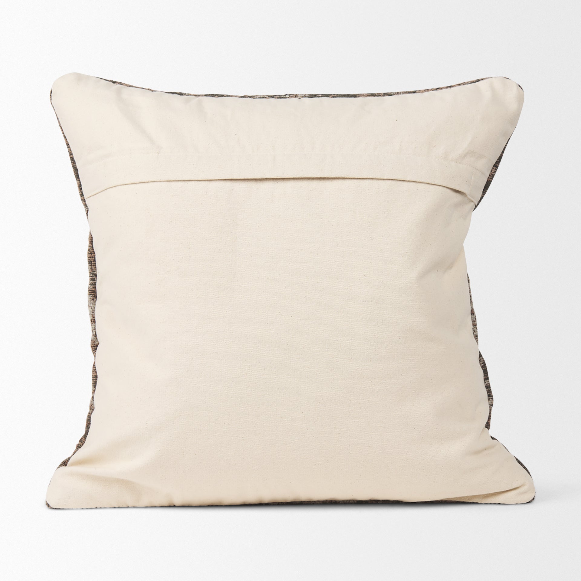 Khloe 20x20 Taupe Square Pillow Cover