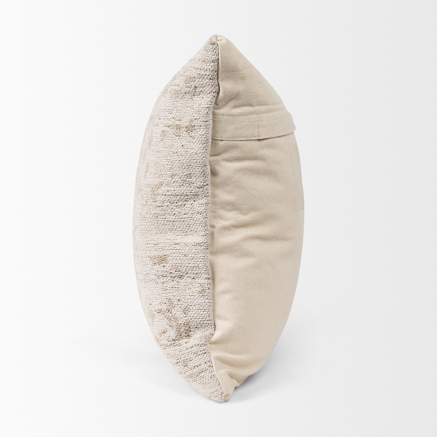 Khloe 20x20 Cream Square Pillow Cover