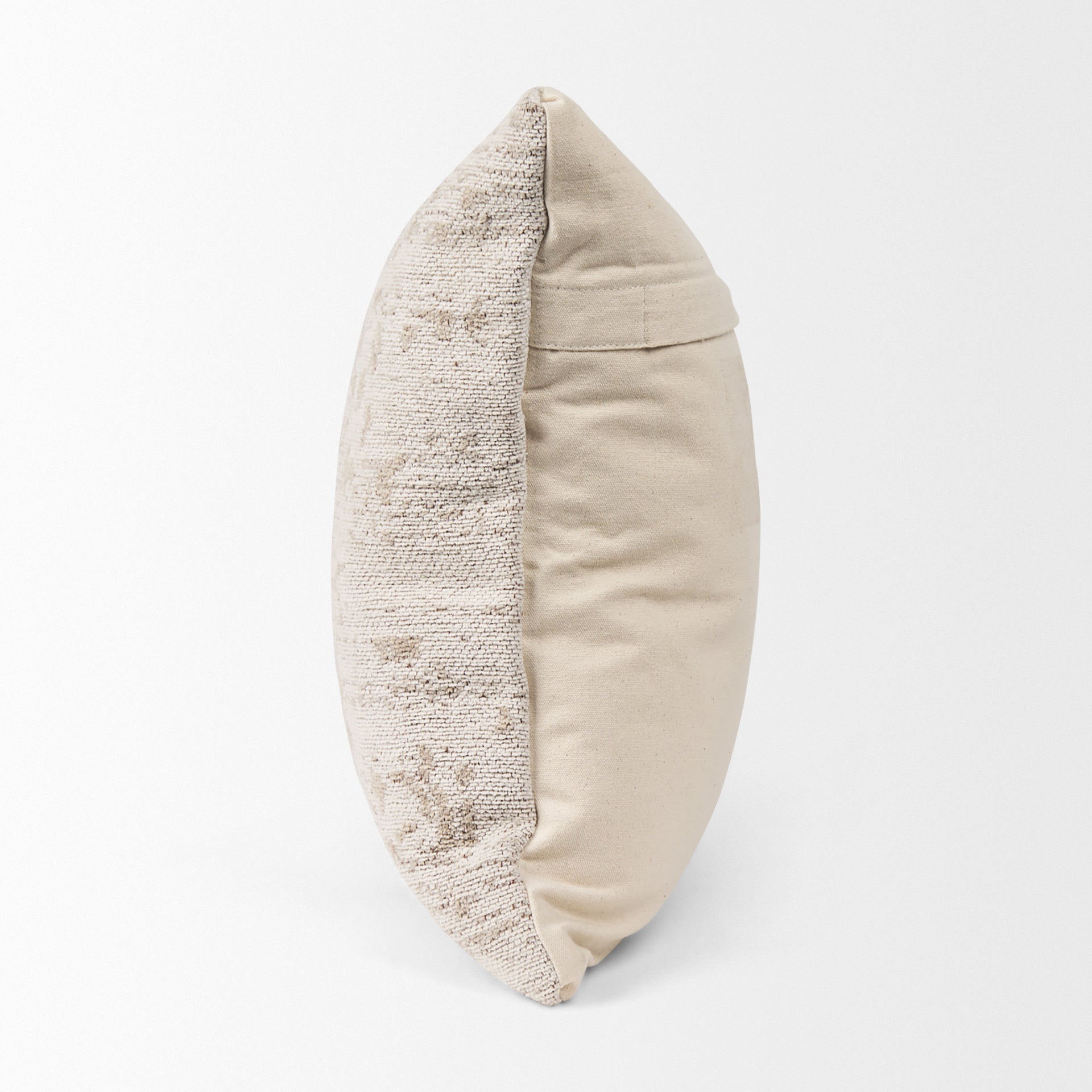Khloe 20x20 Cream Square Pillow Cover