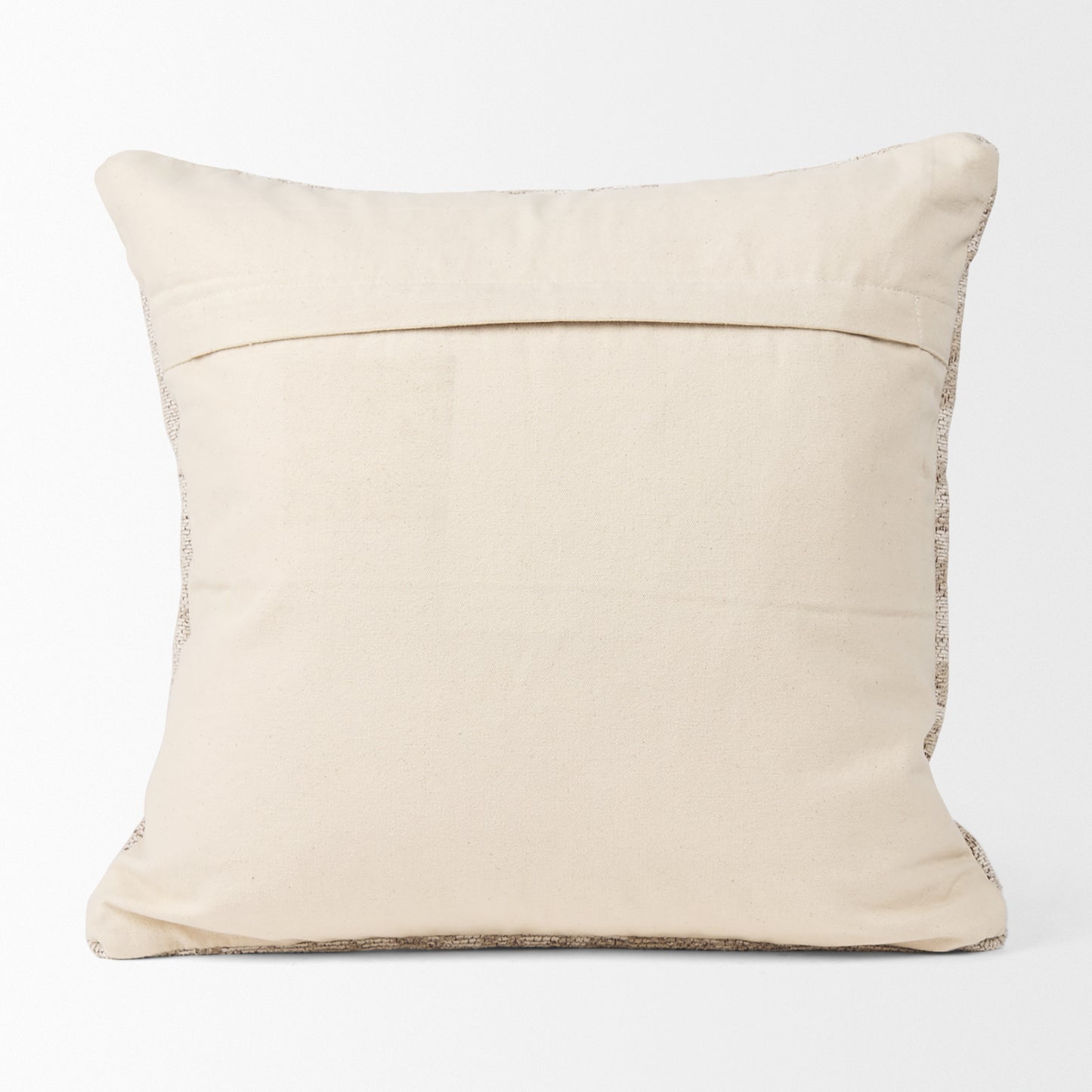 Khloe 20x20 Cream Square Pillow Cover
