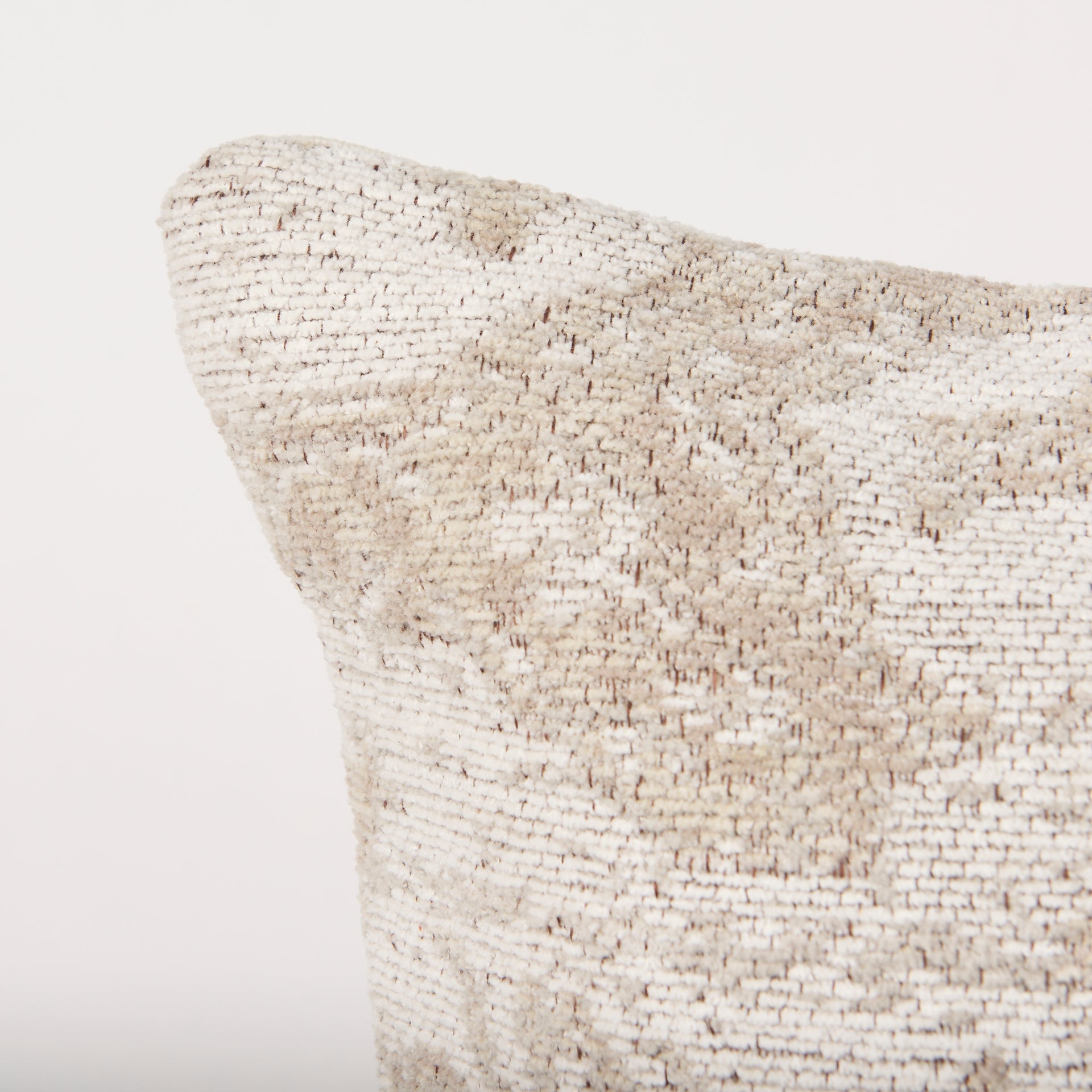 Khloe 20x20 Cream Square Pillow Cover