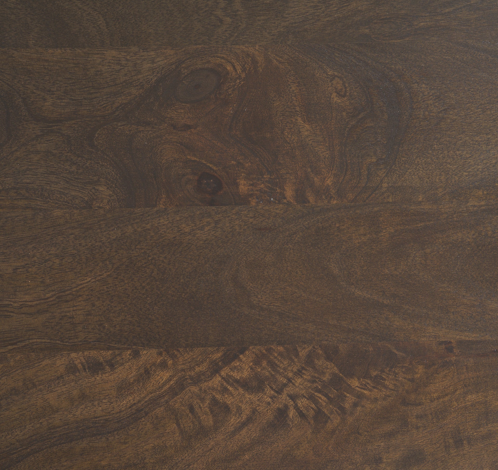 Terra Oval Coffee Table Dark Brown Wood - coffee-tables